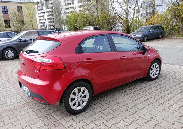 Kia Rio cena 17300 przebieg: 112500, rok produkcji 2014 z Kraków małe 154